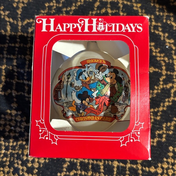 Disney Other - NIB Vintage Mickey's Christmas Carol Holiday Ornament
